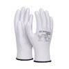 Rękawice Donau Safety Pu White Kat. II Rozm. 10 Białe  /DONAU SAFETY
