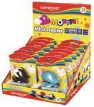 Zszywacz Keyroad Mini+Zszywki Zszywa Do 20 Kartek Pakowane Na Displayu Mix Kolorów