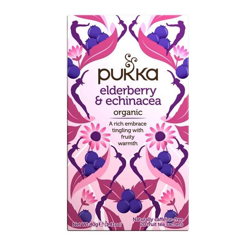 Herbata Pukka Czarny Bez I Echinacea 20 Kopert