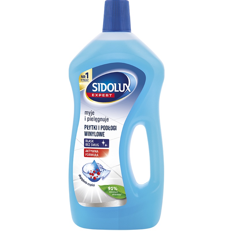 Sidolux Expert Płyn do Mycia Podłóg 750ml Płytki i Podłogi Winylowe