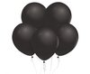 Balony Beauty&Charm, metaliki czarne 12"/ 50 szt. /GoDan