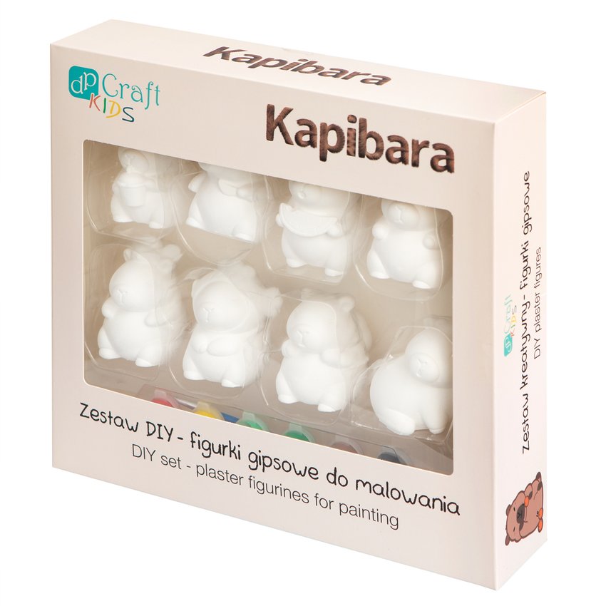 Figurki Gipsowe Do Malowania Kapibara /DpCraft