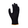 Rękawice Donau Safety Pu Black Kat. II Rozm. 7 Czarne  /DONAU SAFETY