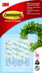Hak Plastikowy Samoprzylepny 2szt. 900g Przezroczysty (17091CLR) /Command