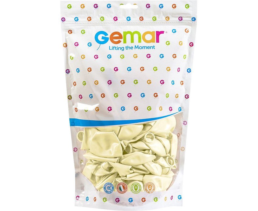 #BL Balony G120 pastel 13" - ivory 59/ 50 szt.