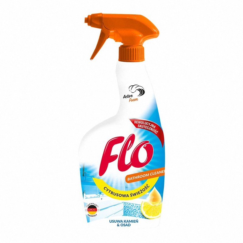 Płyn do Łazienki Bathroom Cleaner Spray 750ml Kamień i Rdza Cytrynowa Świeżość / Flo