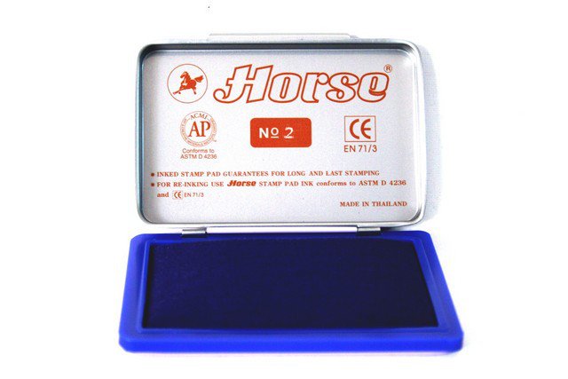 Poduszka Do Stempli Nr.2 Czarna /Horse