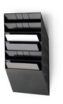 Pojemniki Na Dokumenty FlexiBoxx A4 Poziome 6szt. Czarny /Durable 1709785060