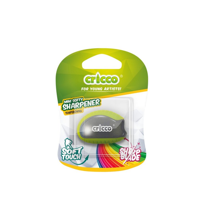 Temperówka  Cricco  Mini Softy 1 Szt. Blister