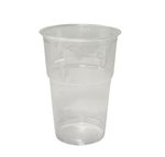 Kubek PET 250 ml O7,8 cm 50szt.  /Papstar