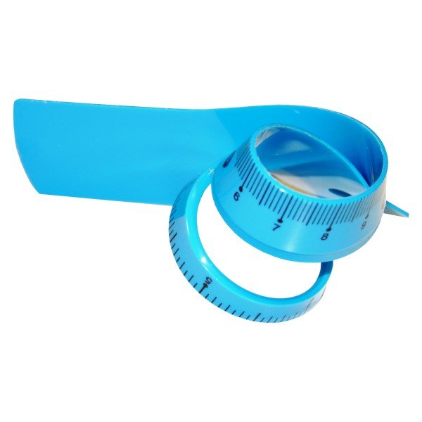 Linijka 20cm Elastyczna BL020-NB Niebieska /Tetis