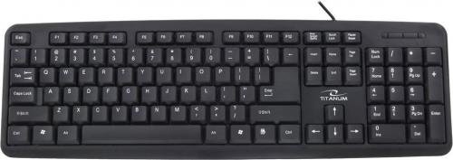 Klawiatura Przewodowa USB Titanum Standard TK101 /Esperanza