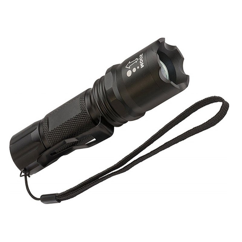 Latarka Kieszonkowa Brennenstuhl Lux Primera Led 250Lumen Ze Zmienna Ogniskową Ip44 Czarna