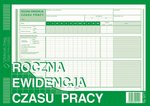 Roczna Ewidencja Czasu Pracy A4 Offset 527-1 /MiP