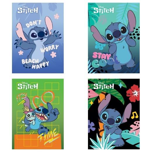 Zeszyt A4 32k 3 Linie Kolor Lam Disney Stitch /St.Majewski