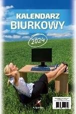  Kalendarz 2024 biurkowy A5 pionowy stojący MIX