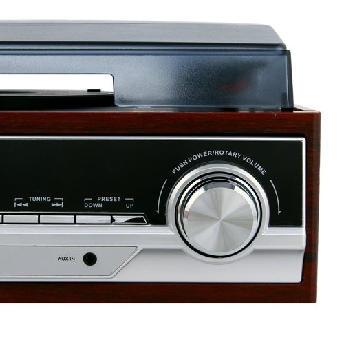 Gramofon z radiem i Bluetooth/MP3/USB/SD/Nagrywaniem Camry CR 1168