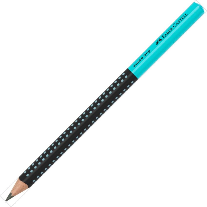 Ołówek Jumbo Grip Two Tone 3 X 24 Szt.(Różowy, Turkusowy, Niebieski) Display Faber-Castell