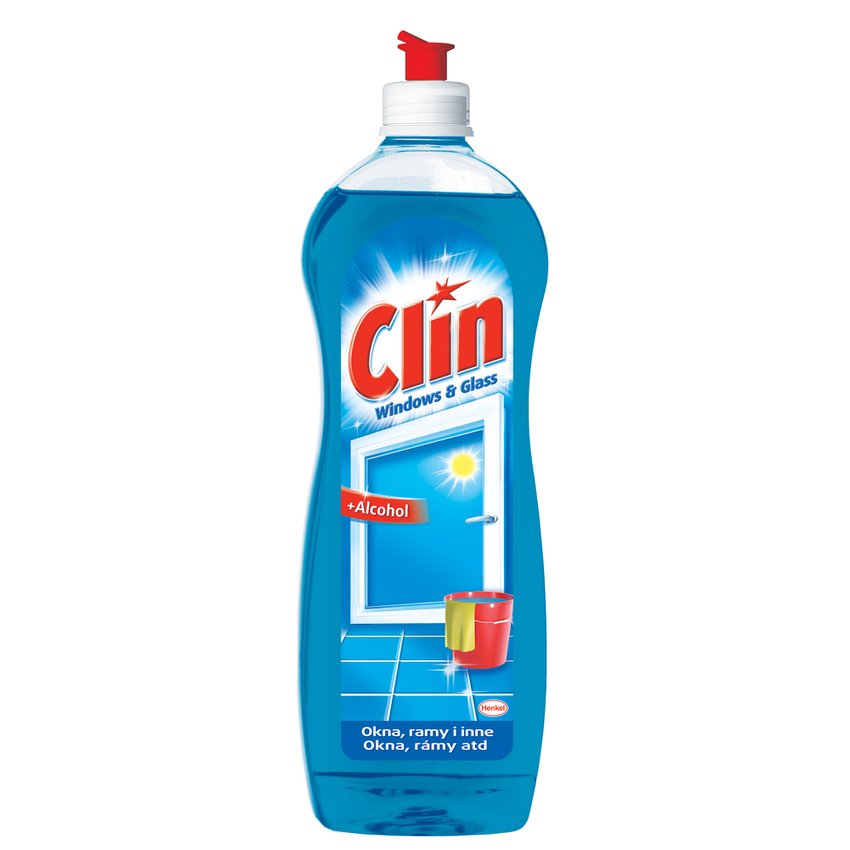 Clin Żel do Mycia Szyb 750ml Alkohol