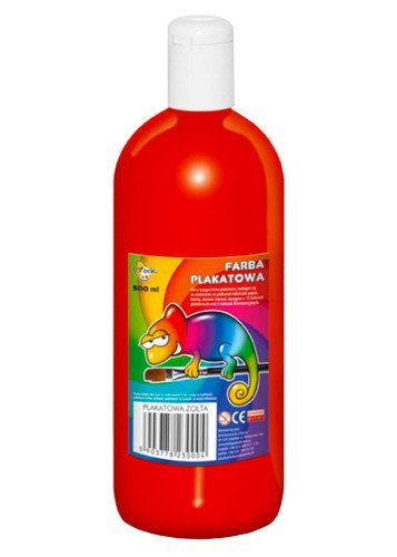 Farba Plakatowa 500ml Fluo Czerwona Sweet Colours / Otocki
