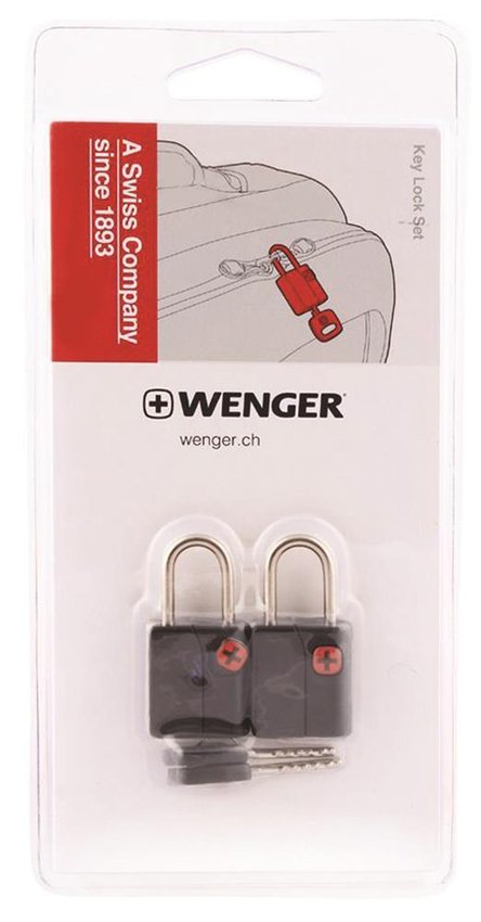 Kłódka Do Walizek Wenger 2Szt. Blister Czarny