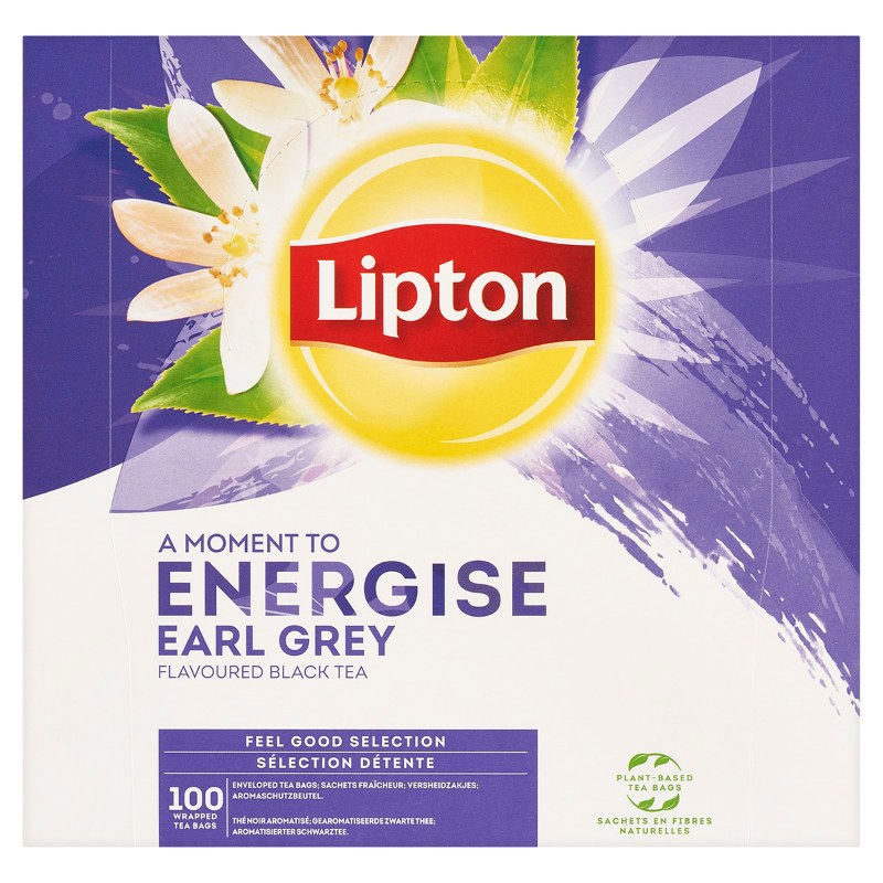 Herbata Lipton Earl Grey 100 Kopert 200g