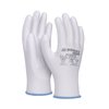 Rękawice Donau Safety Pu White Kat. II Rozm. 9 Białe  /DONAU SAFETY