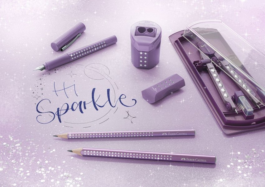 Ołówek Sparkle Metallic Violet Faber-Castell