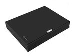 Teczka A4 box neon 55 mm czarna / Panta Plast