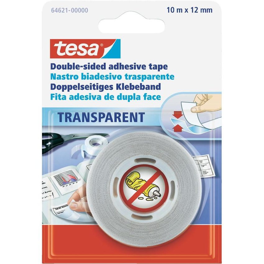 Taśma Biurowa Tesa Dwustronna 10M X 12Mm
