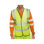 Kamizelka Ostrzegawcza Beeswift Rozm. 4XL Żółta  /BEESWIFT