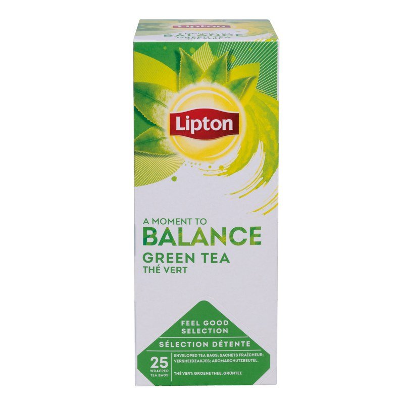 Herbata Lipton Balance Green Tea Pure 25 Torebek