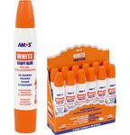 Klej w płynie AMOS WCG34D12 biały &#8211 34ml / 36g