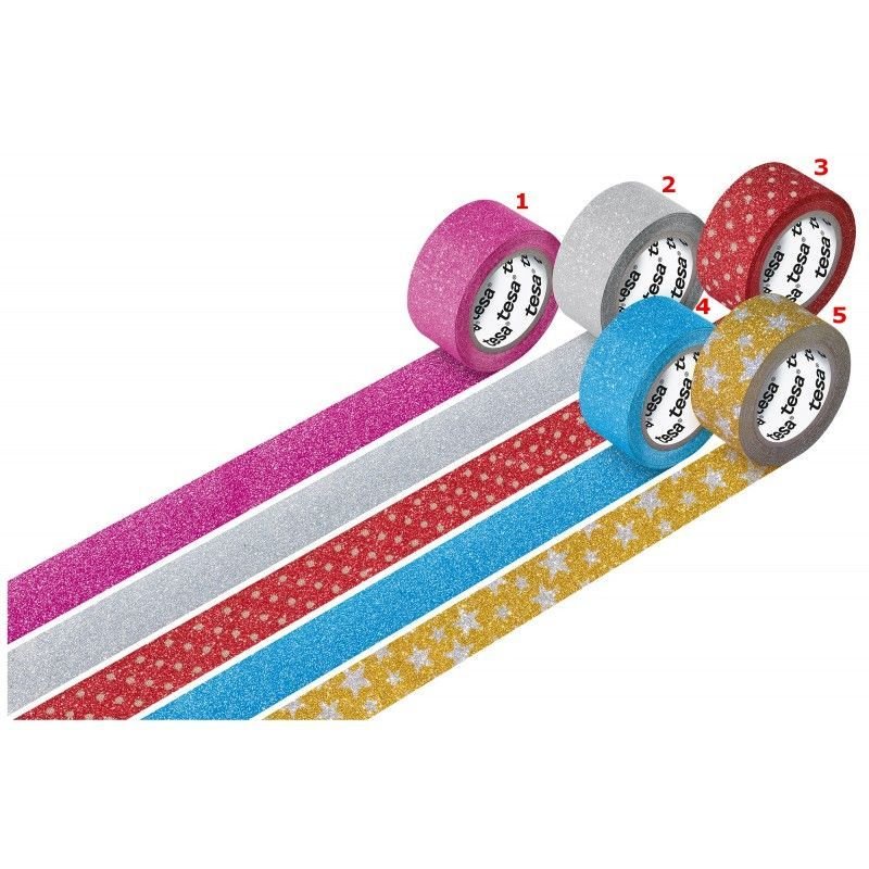 Taśma Dekoracyjna Washi Tape Tesabonbonniere X 36 Szt.