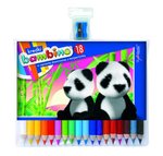 Kredki Bambino 18 kol. w Drewnie + Temper. /St.Majewski