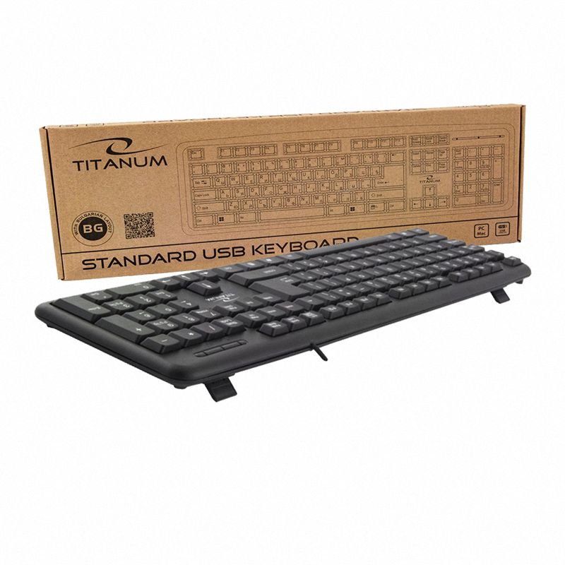 Klawiatura Przewodowa USB Titanum Standard TK101 /Esperanza