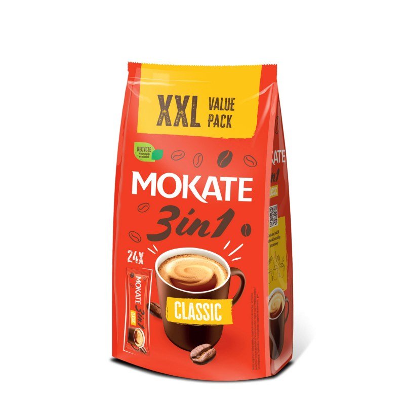 Kawa Mokate 3In1 Rozpuszczalna 24X17G