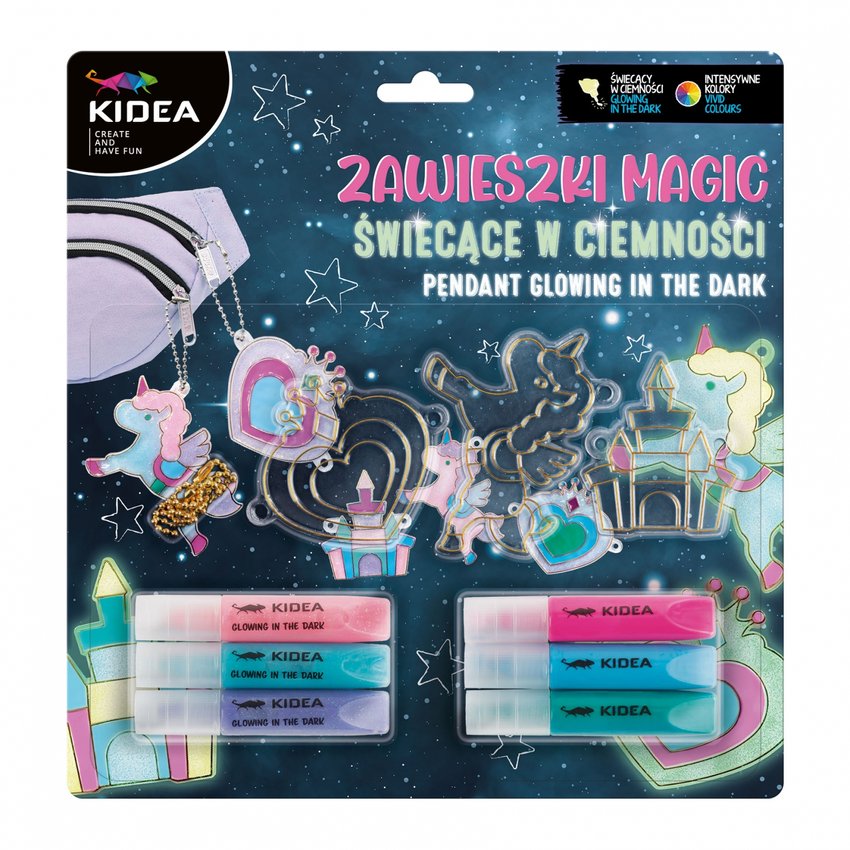 Zawieszki Magic Świecące w Ciemności /Kidea