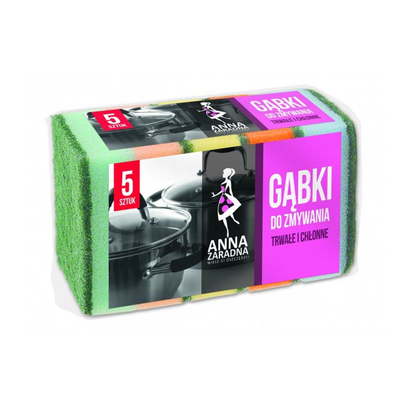 Gąbki do Zmywania A'5 /Anna Zaradna
