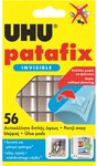 Płatki Samoprzylepne Patafix Invisible 56szt /Uhu