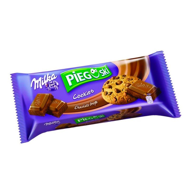 Ciastka Pieguski Milka 135g  Z Czekoladą