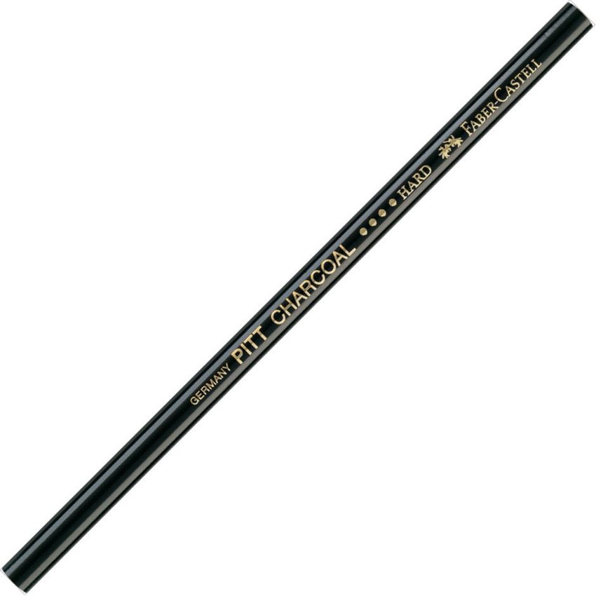 Pitt Mon. Natural Węgiel W Ołówku Czarny Hard 2907/H Faber-Castell