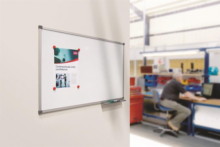 Tablica Suchoś. -Magn. Nobo Classic 180X120Cm Stal Lakierowana Rama Alu.