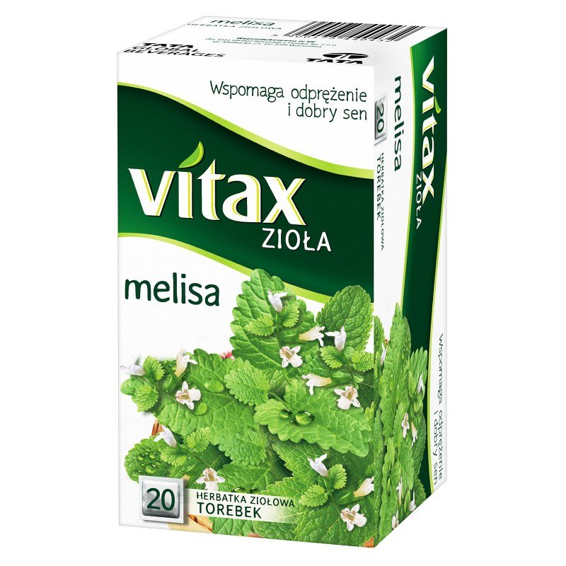 Herbata Vitax Melisa 20 Torebek