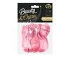 #BL Balony Beauty&Charm, metaliki różowe 12"/ 10 szt.