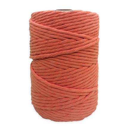 Sznurek Bawełniany Skręcany 5mm 100m Rudy / DpCraft