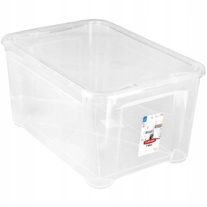 Pojemnik 20L z Przykrywką Box Transparentny / Curver 254722