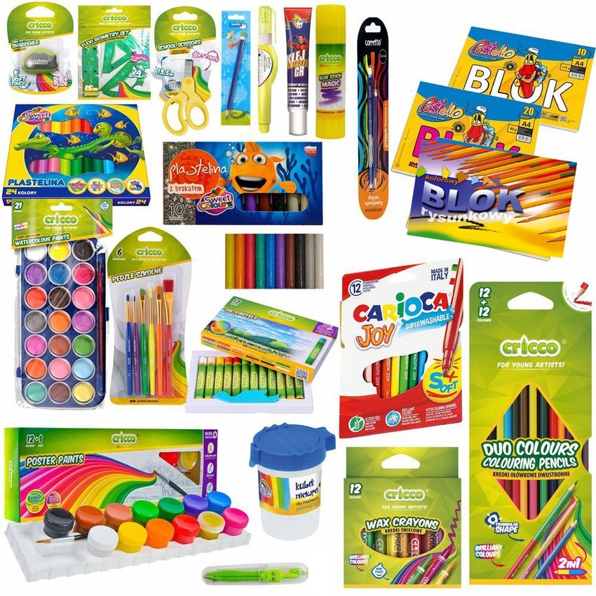 Mega Zestaw Wyprawka Szkolna XXL + Gratis! 