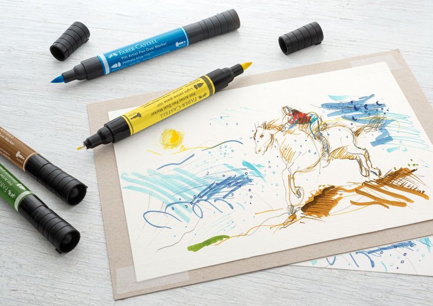 Pitt Artist Pen Dwustronny Kol. 180 Faber-Castell