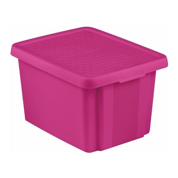 Pojemnik 26L z Przykrywką  Essentials Fioletowy / Curver 225450